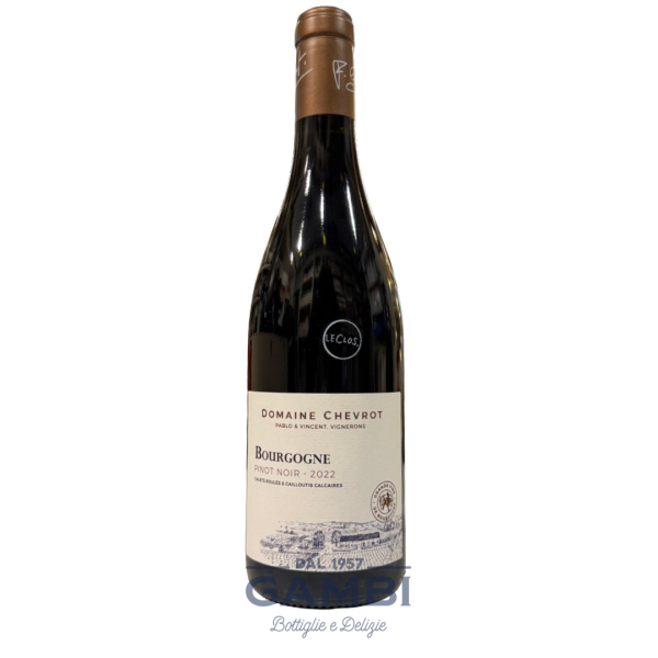 Bourgogne Pinot Noir 2022 Domaine Chevrot 75 cl / Enoteca Gambi