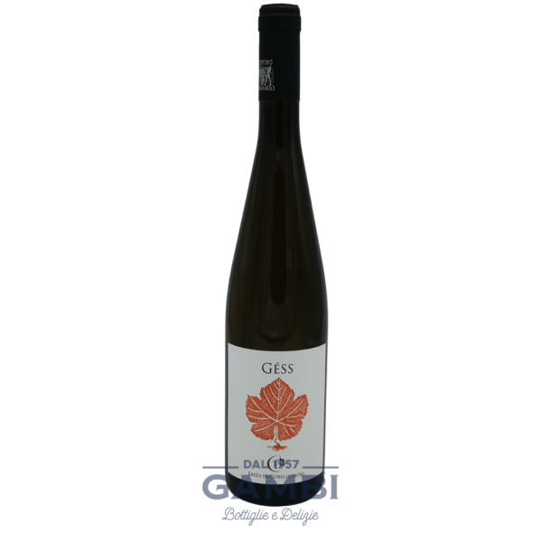 Vigneti delle Dolomiti IGT Gewurztraminer Gess 2022 Eredi di Cobelli Aldo 75 cl / Enoteca Gambi